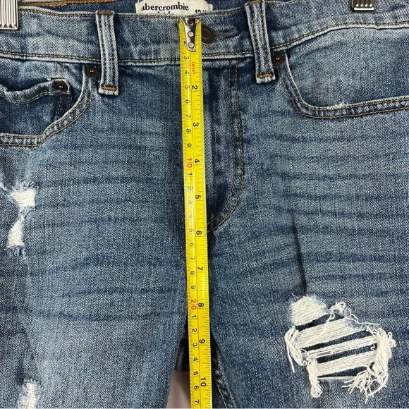 Abercrombie Kids 1892 Jeans Size 13/14 Distressed Skinny Excellent 90s y2k  Boys - Picture 8 of 10